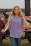 Knit poncho top