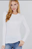 Layering long sleeve tops