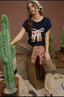 Boot bow sweater top