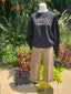 Risen barrel leopard jeans