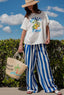 Breezy striped bottoms