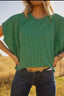 Knit poncho top