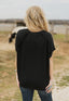 Knit poncho top