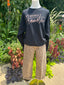 Risen barrel leopard jeans