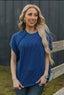 Knit poncho top