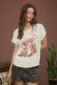 Boot bow sweater top