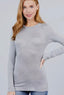 Layering long sleeve tops