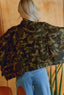 Camo Cape Sleeve Jacket