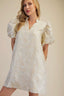 Mary Mini Dress Champagne