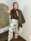 Polka Knit Pants