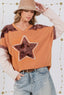 Star patch top