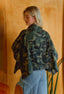 Camo Cape Sleeve Jacket