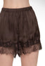 Satin Lace Shorts