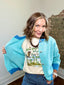 Spring fling cardi
