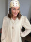 Polly Button Top