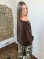 Boat neck top