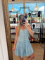 Daisy Denim Romper