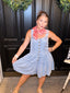 Daisy Denim Romper