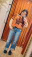 Star patch top