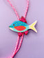Fish Bolo Tie