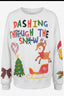Dashing Xmas top