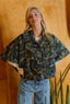 Camo Cape Sleeve Jacket