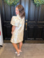 Mary Mini Dress Champagne