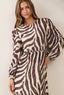 Zebra Maxi Dress
