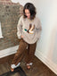 Mallard mocha sweater