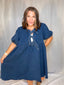 Bow Denim Dress