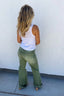 Olive jeans