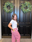 Ginger Gingham Pants