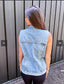 Morgan denim vest