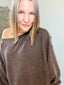 Boat neck top