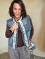 Ruffle Denim Vest