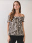 The Biz Zebra Top