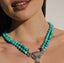 Tara Turquoise Beaded
Statement Necklace