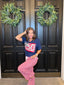 Ginger Gingham Pants