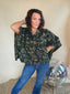Camo Cape Sleeve Jacket