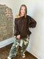 Boat neck top