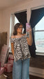 The Biz Zebra Top