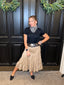 Tiered Midi Skirt