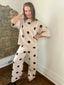 Polka Knit Pants