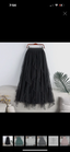 Beaded Tulle Skirt