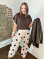 Polka Knit Pants