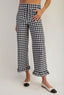 Gingham Ruffle Pants