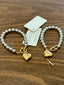 Glam heart bracelet