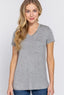 V-neck Pocket Tee