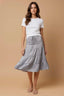 Tiered Midi Skirt