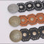Mult metal round belt